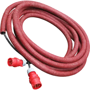 Kabel prodlužovací 20 m 16Amp/400V 5PIN s chráničkou